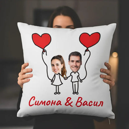 "Нашата Любов" - Възглавници за Двойки