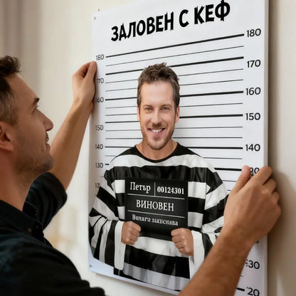 Забавна Mugshot Картина - 'Залови' твой близък с тяхна Снимка