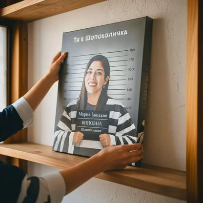 Забавна Mugshot Картина - 'Залови' твой близък с тяхна Снимка