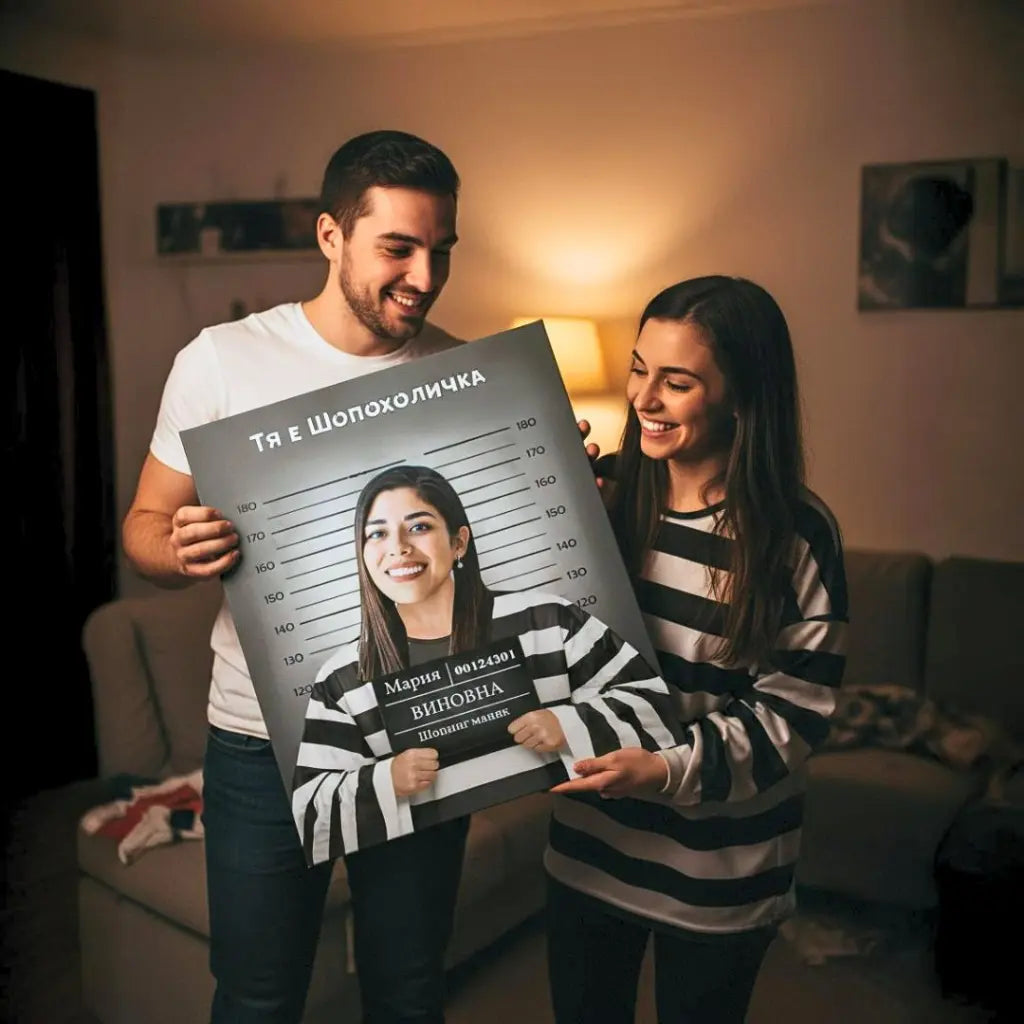 Забавна Mugshot Картина - 'Залови' твой близък с тяхна Снимка