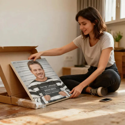 Забавна Mugshot Картина - 'Залови' твой близък с тяхна Снимка