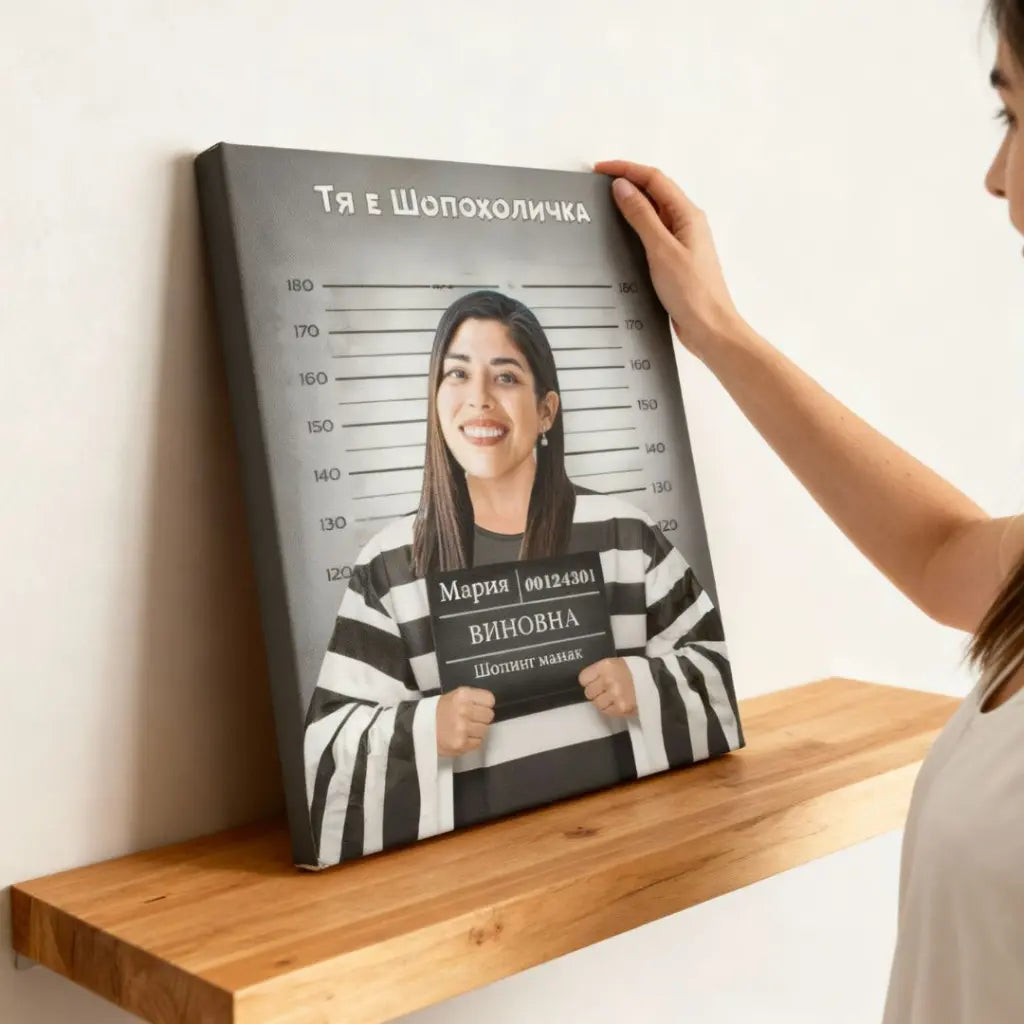 Забавна Mugshot Картина - 'Залови' твой близък с тяхна Снимка