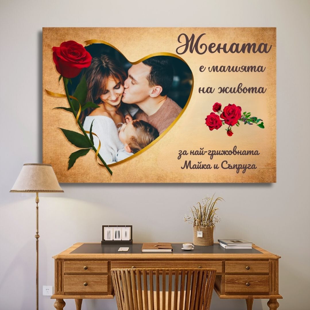 Жената/Mайката е Магията на Живота | С Ваша Снимка