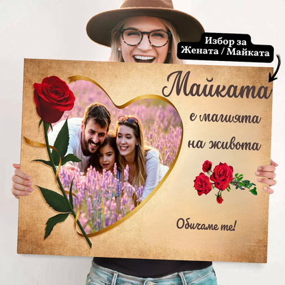 Жената/Mайката е Магията на Живота | С Ваша Снимка