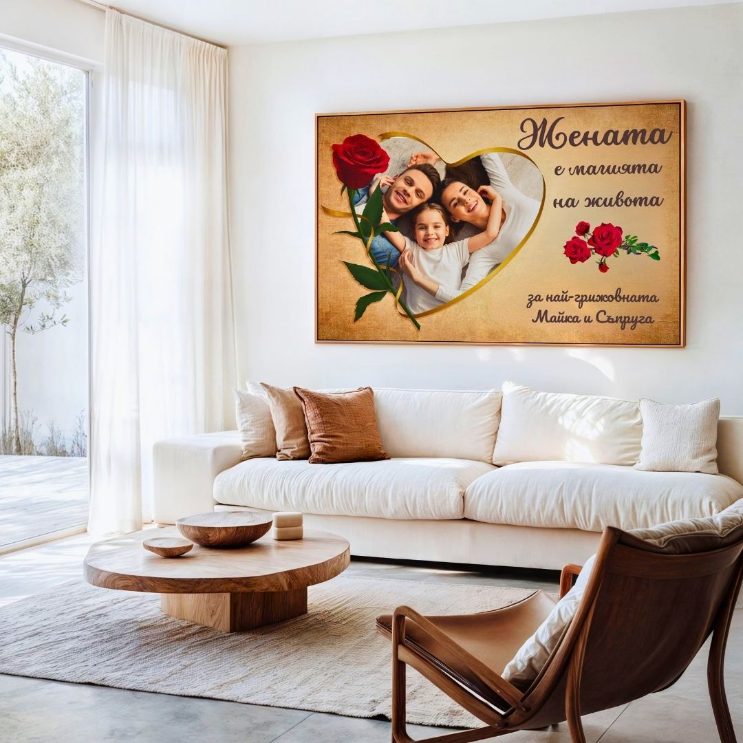 Жената/Mайката е Магията на Живота | С Ваша Снимка